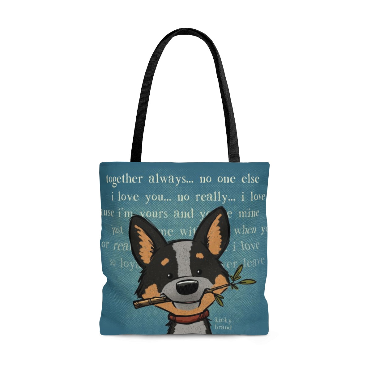 Blue Heeler Tote Bag