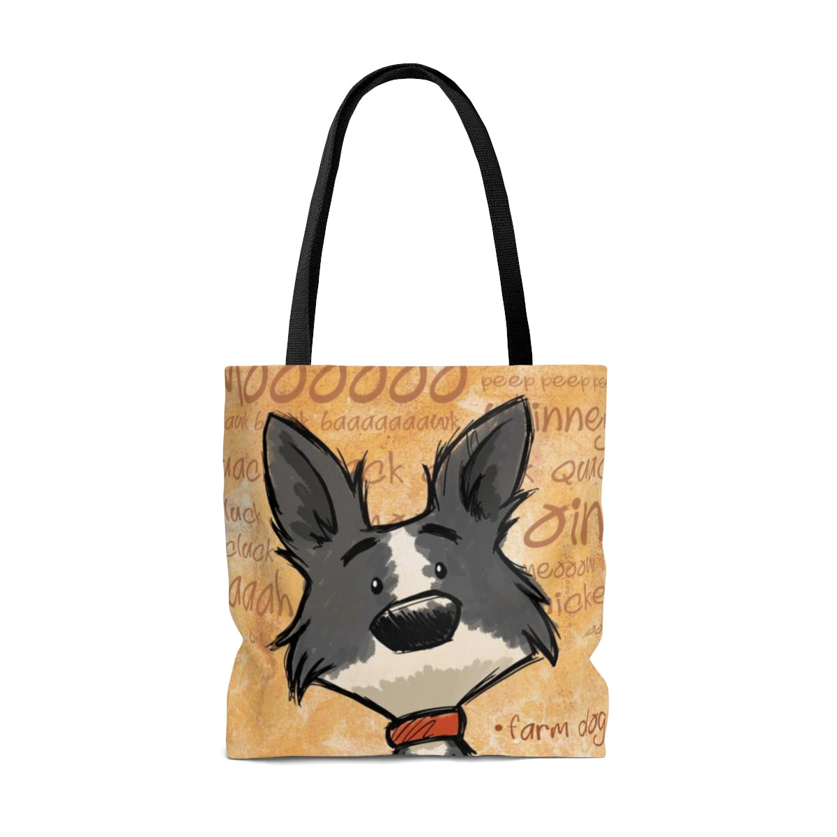 Farm Collie Tote Bag