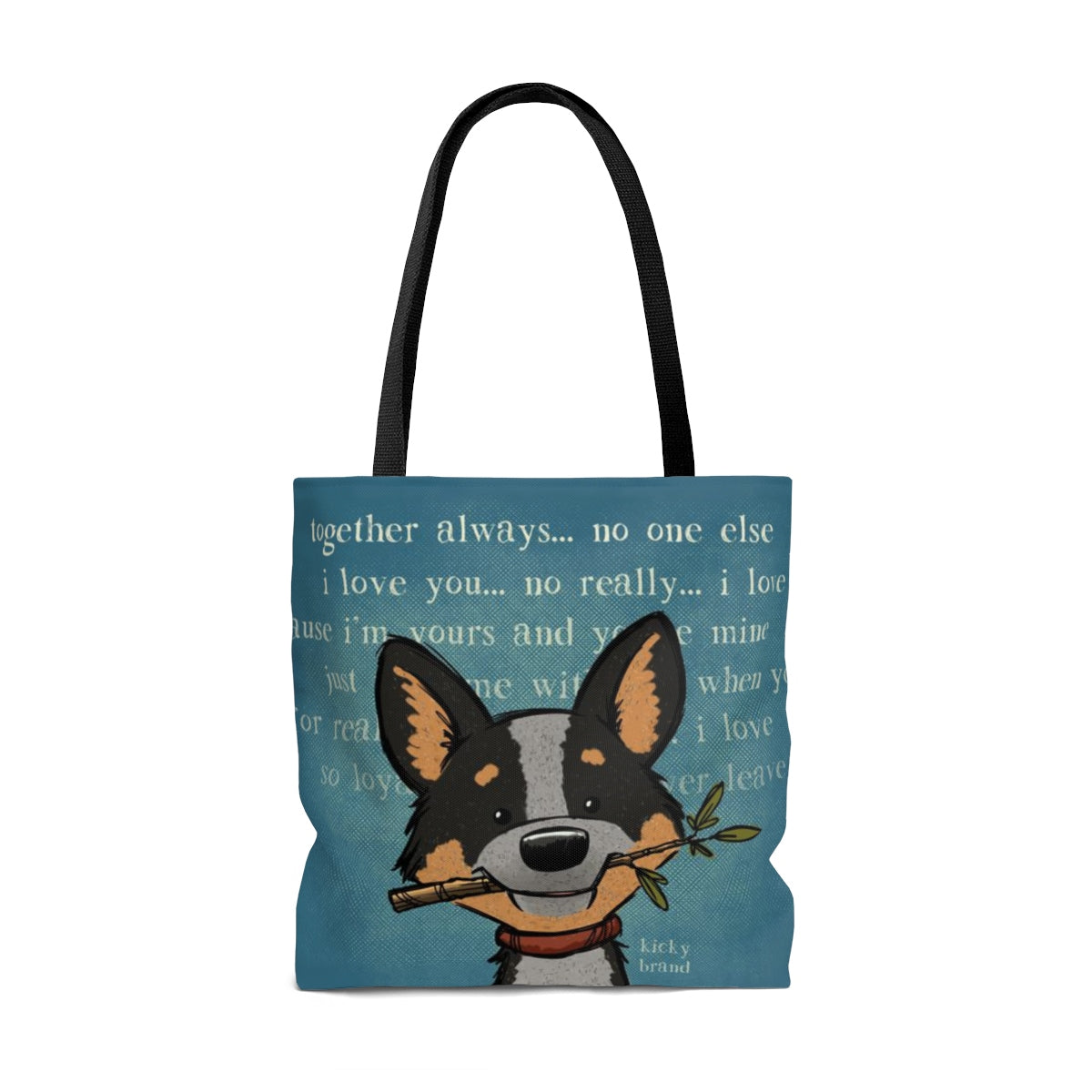 Blue Heeler Tote Bag