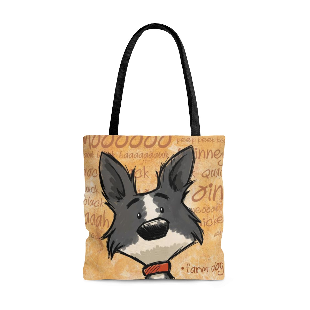 Farm Collie Tote Bag