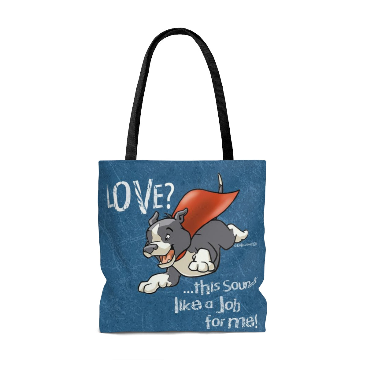 Dog Hero Tote Bag