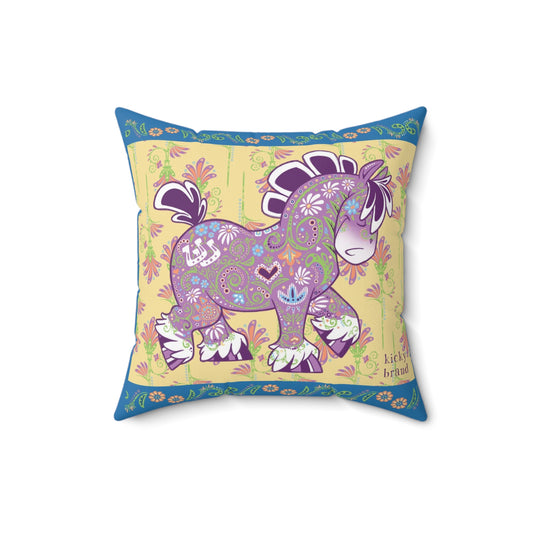 Equifauna Draftie Throw Pillow