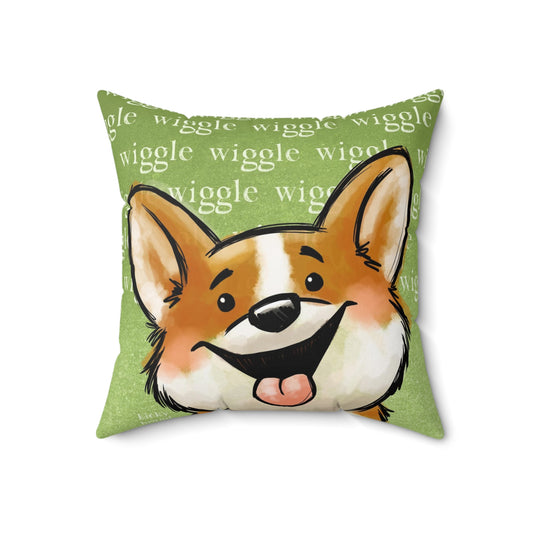 Corgi Throw Pillow