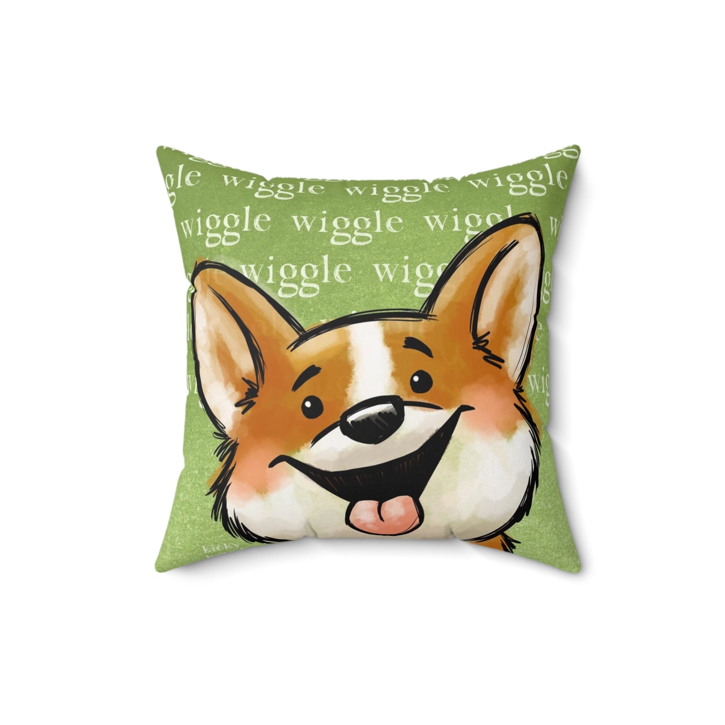 Corgi Throw Pillow