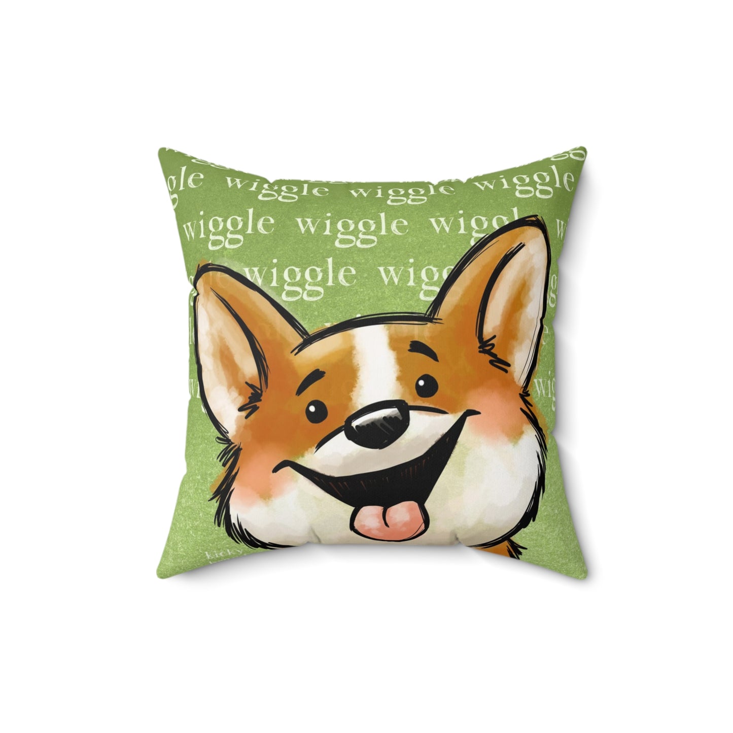 Corgi Throw Pillow