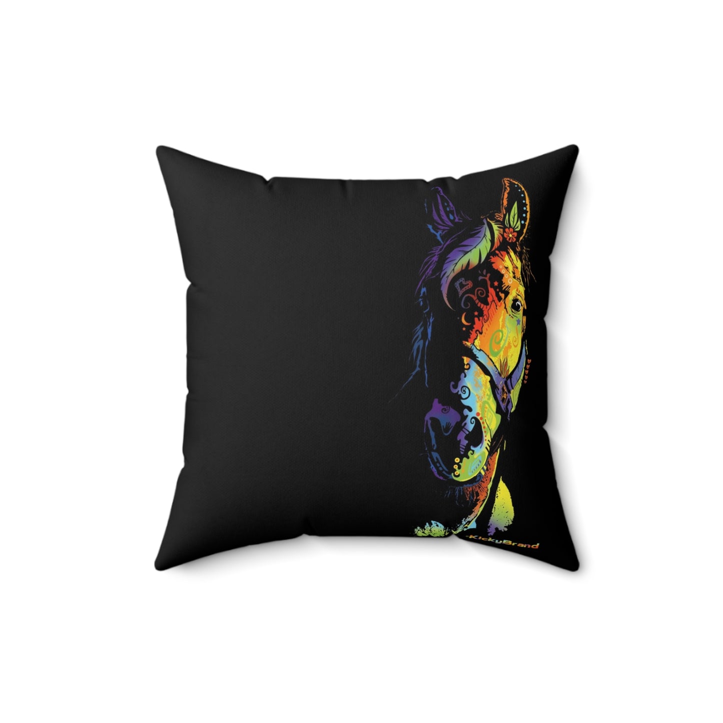 Equifunk Throw Pillow