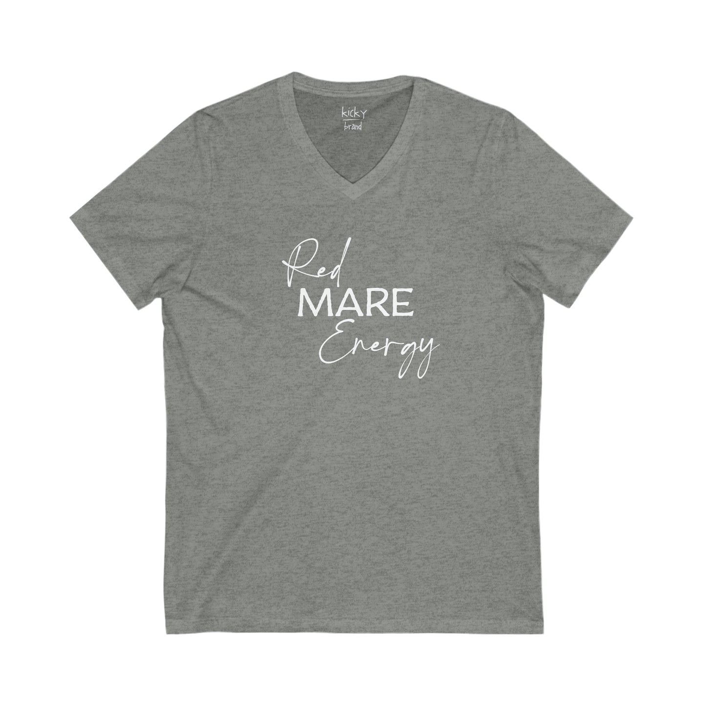 Red Mare Energy Unisex V-Neck Tee