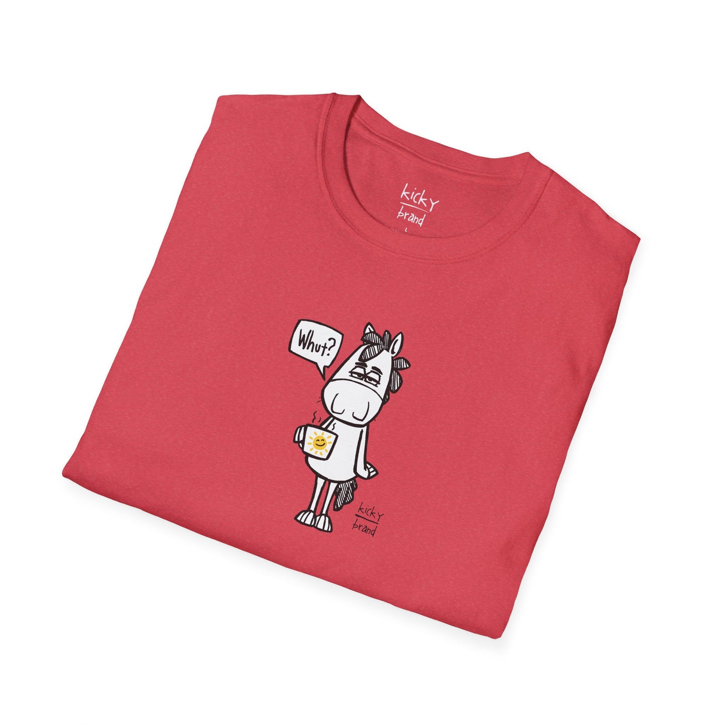 Whut? Unisex Softstyle T-Shirt