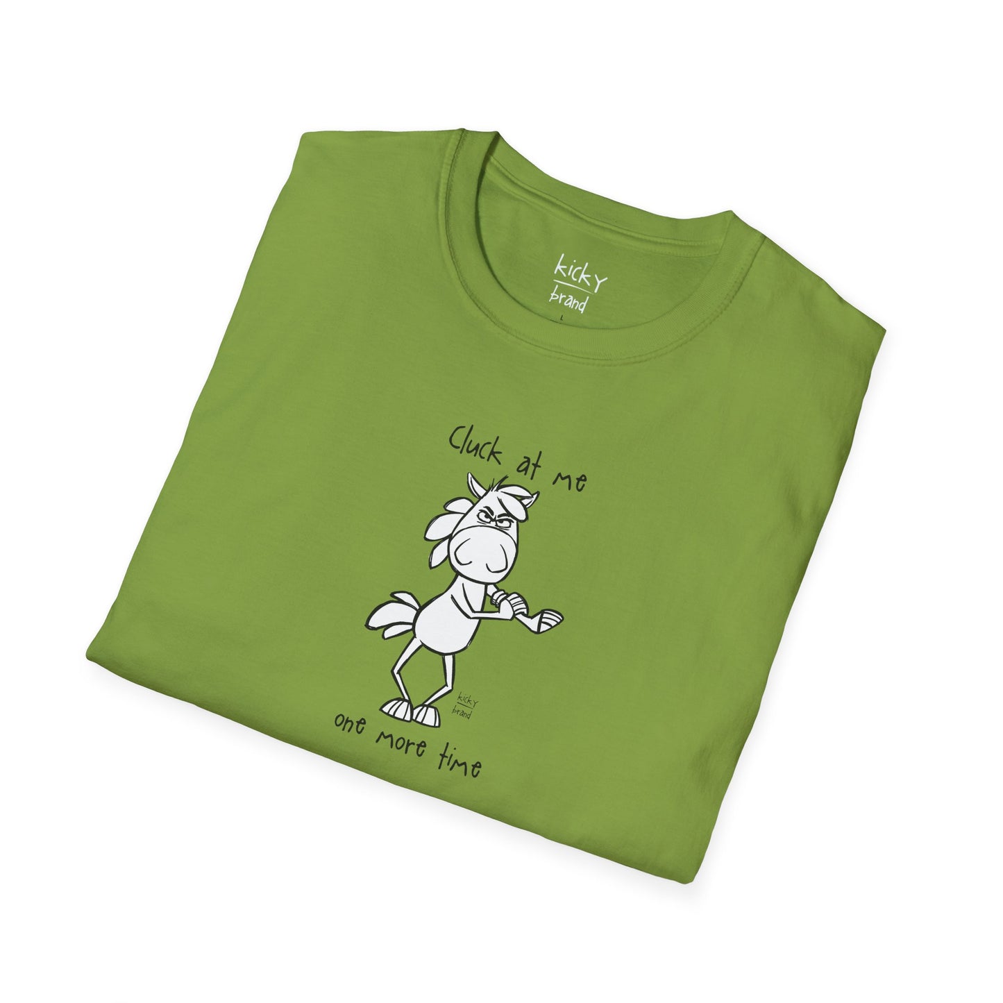 Cluck at Me Bro Unisex Softstyle T-Shirt