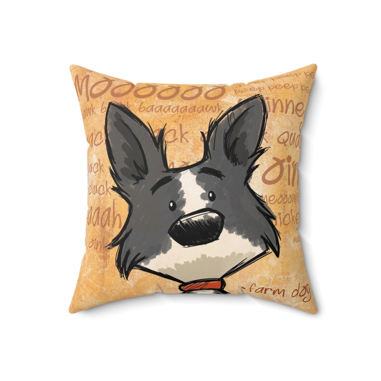 Farm Collie Pillow