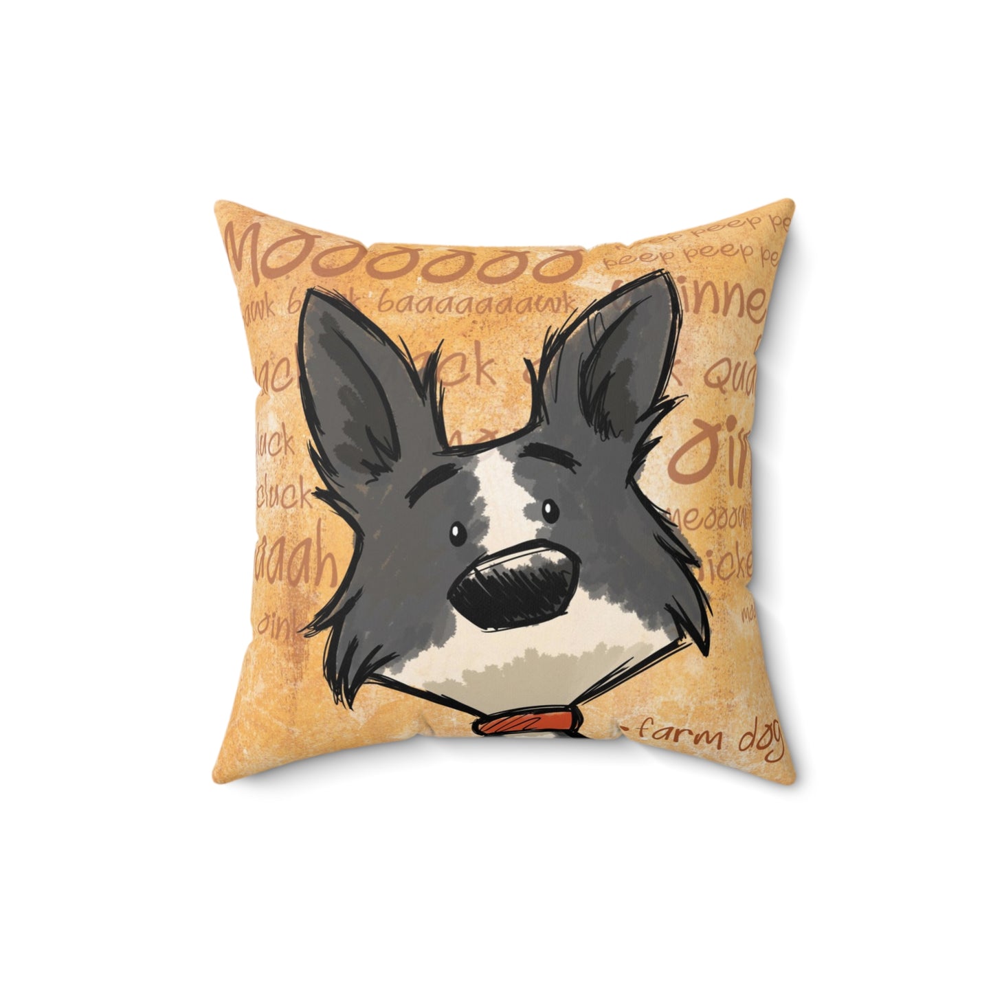 Farm Collie Pillow