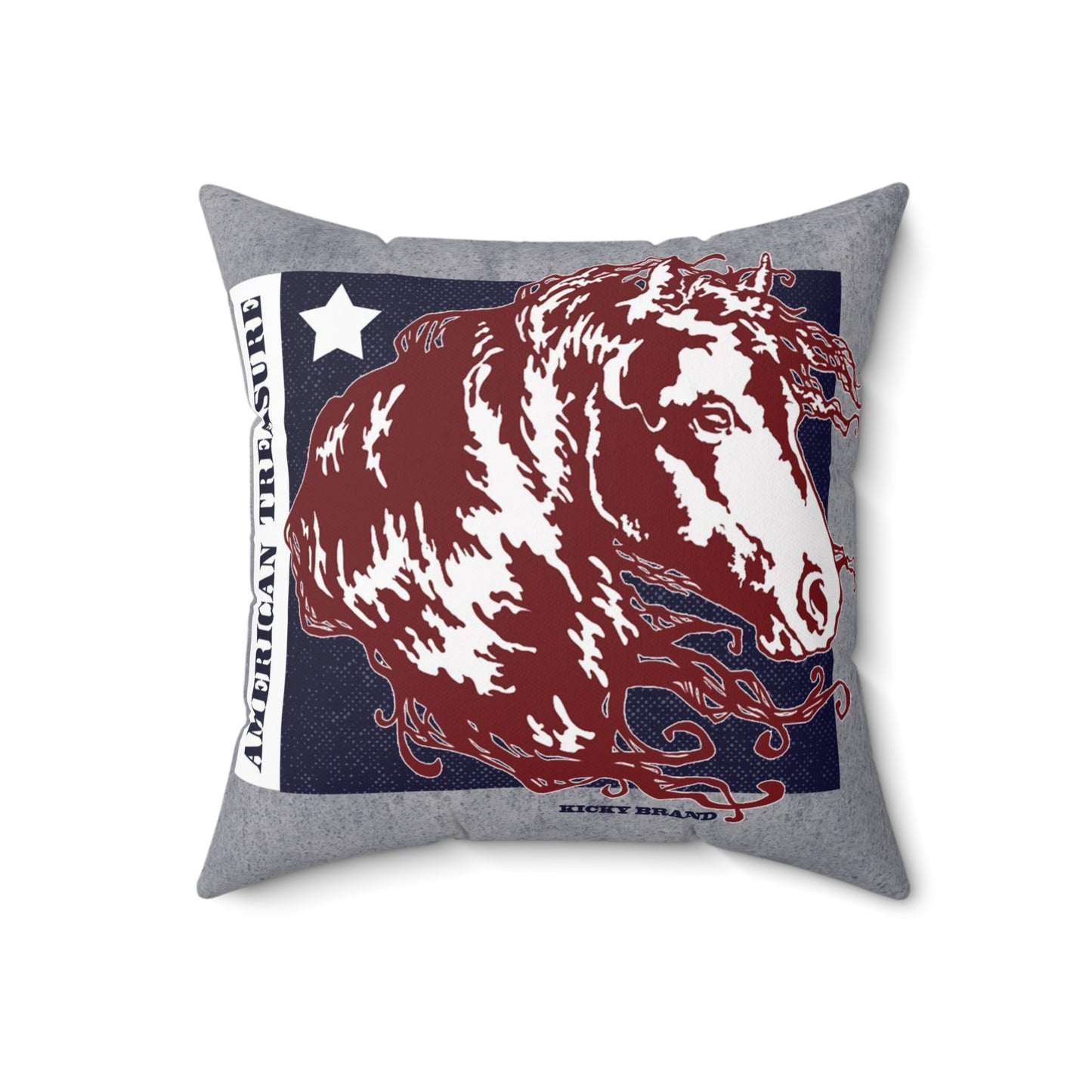 American Treasure Throw Pillow