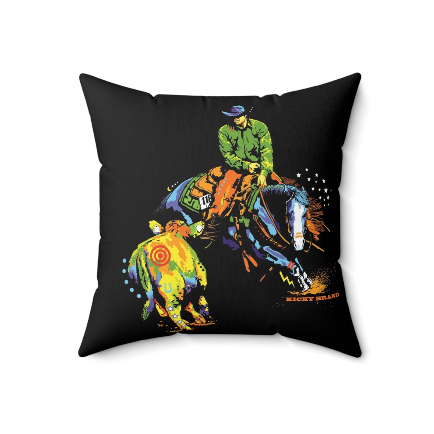 Cow Daze Throw Pillow