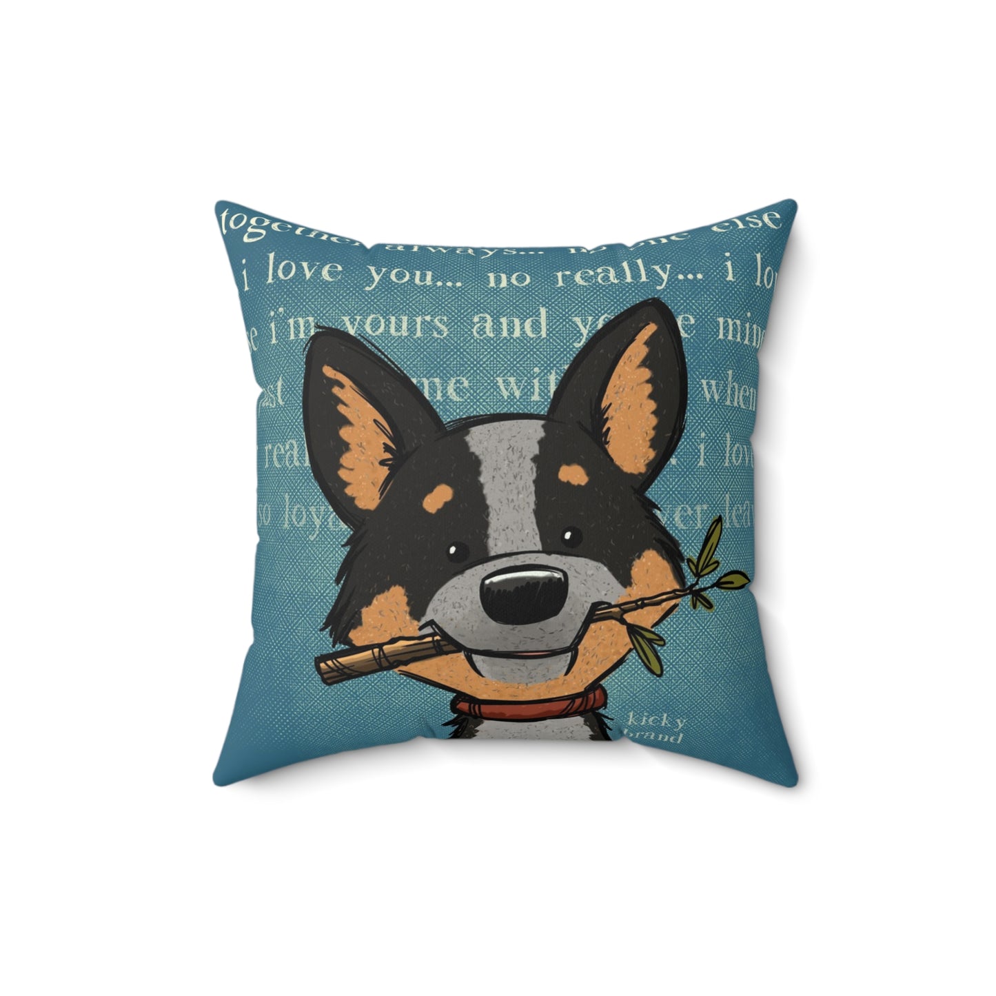 Blue Healer Pillow