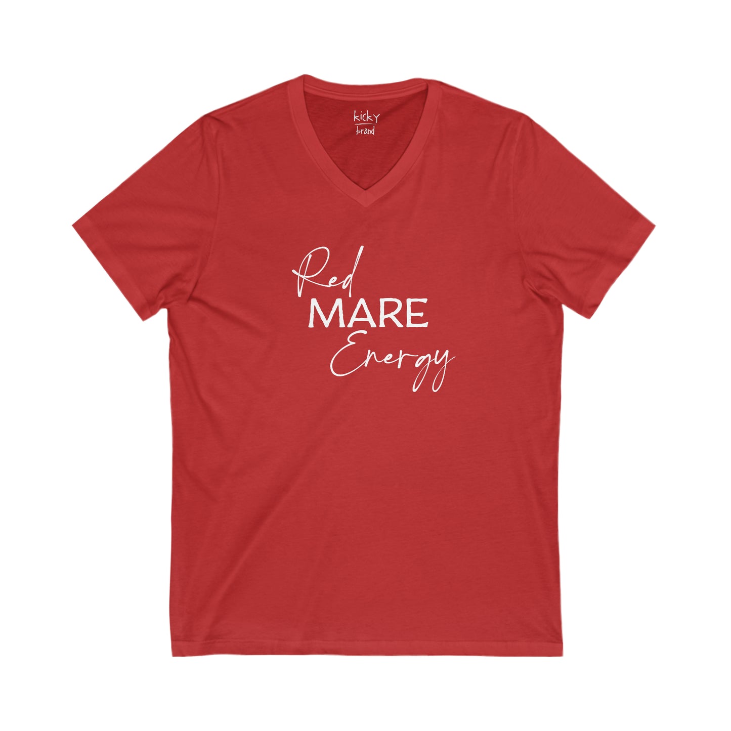 Red Mare Energy Unisex V-Neck Tee