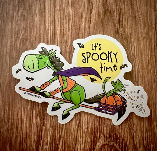 Spooky Time Sticker