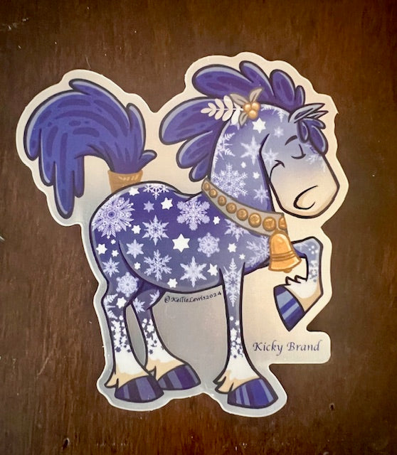 Have a Horsey Hanukkah Sticker