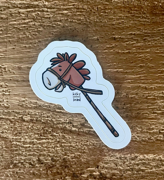 Hobby Horse Sticker