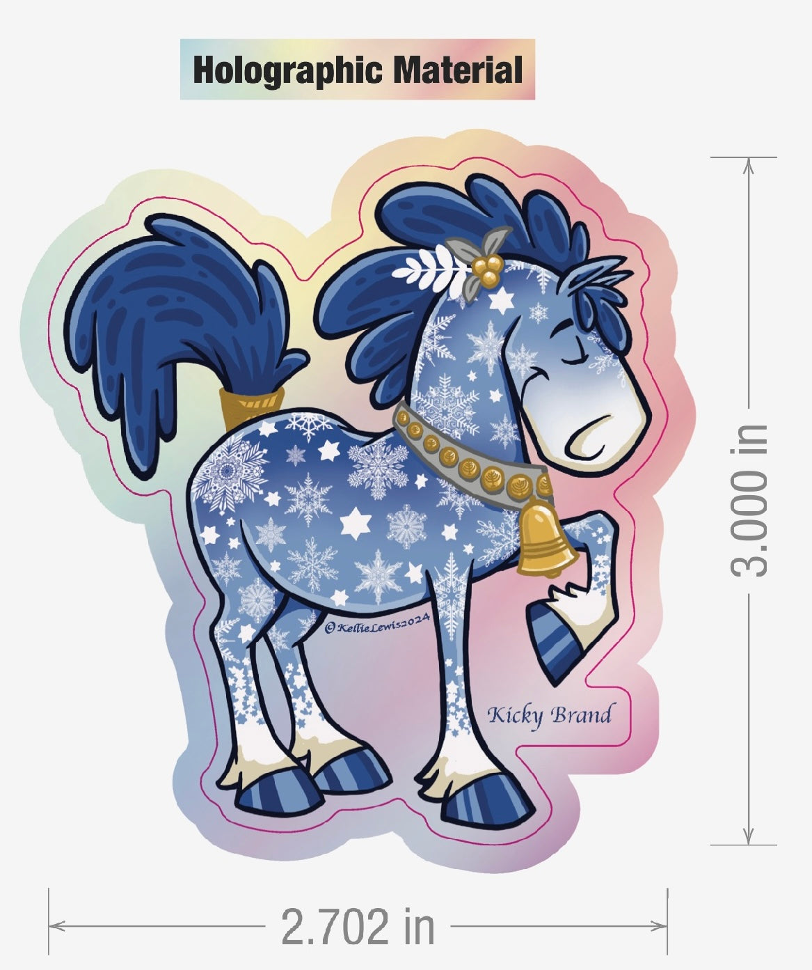 Have a Horsey Hanukkah Sticker