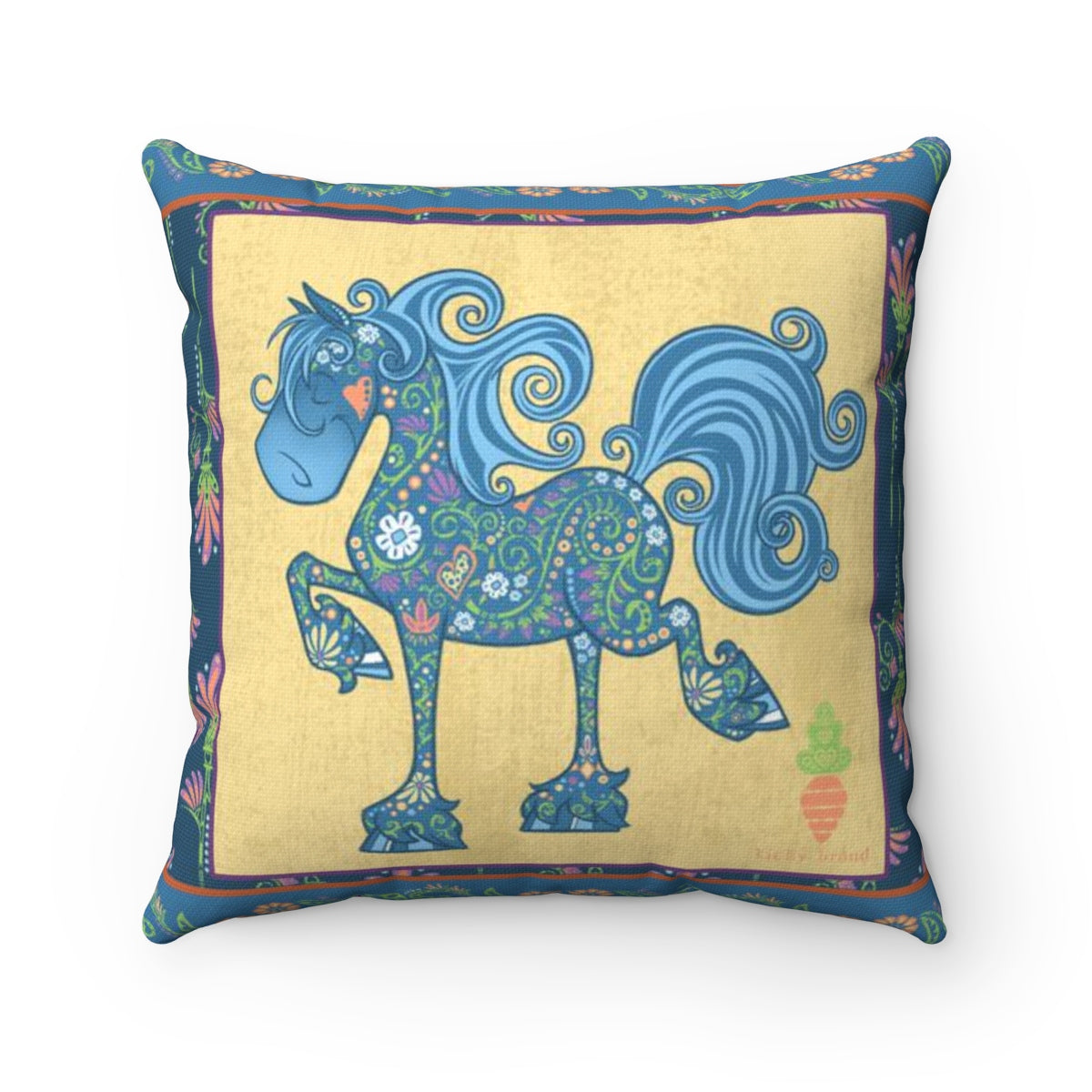 Equifauna Fancy Throw Pillow