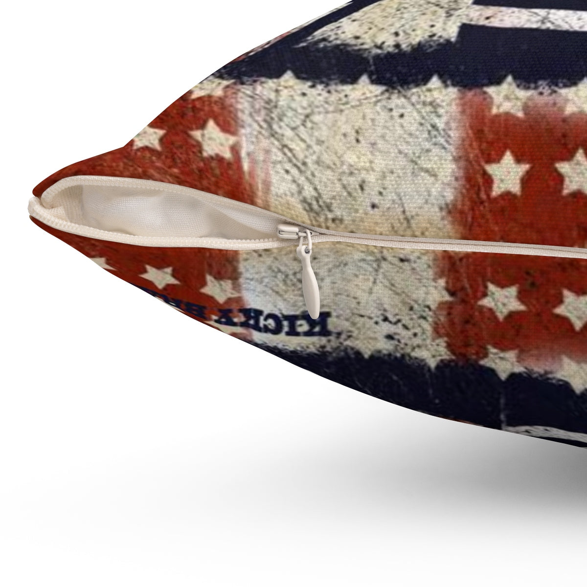 Red, White, & Barrels Throw Pillow