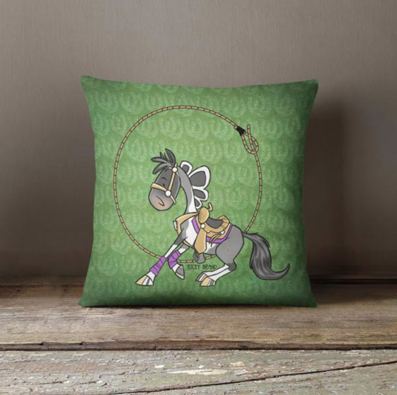 Sport Horse Reiner Throw Pillow